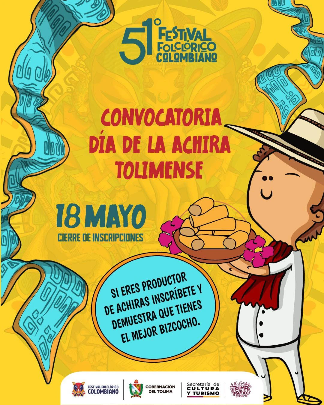Convocatoriadiadelaachiratolimense Convocatoria día de la Achira Tolimense