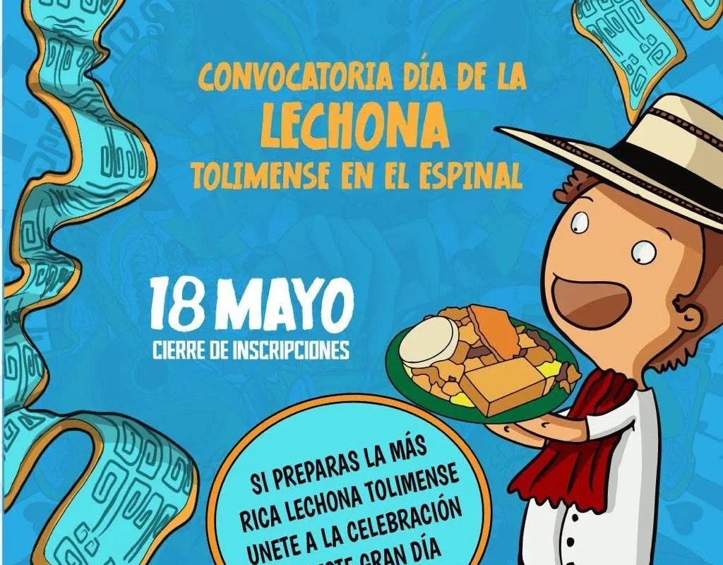 Convocatoria dia de la Lechona Tolimense
