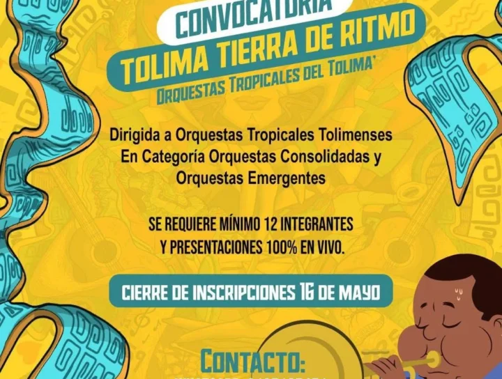 Convocatoria Tolima Tierra de Ritmo