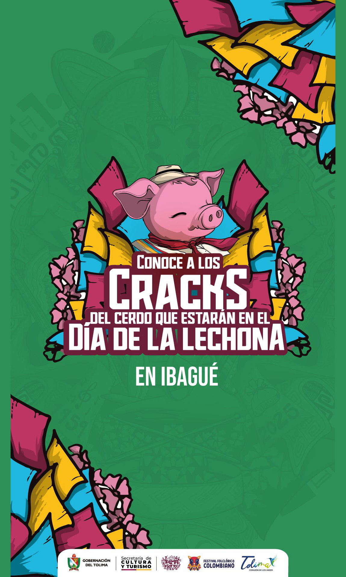 CONOCE LOS CRAKCS QUE PARTICIPARAN EL DIA DE LA LECHONA TOLIMENSE EN IBAGUE