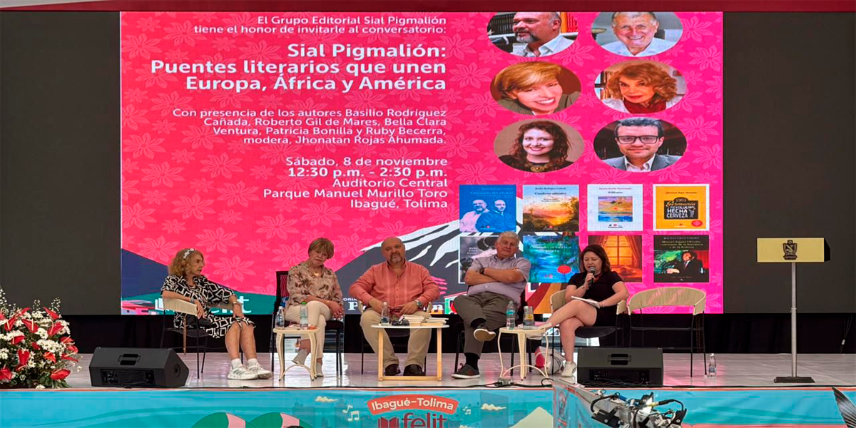 Colombia y España se unen a través de los libros en el FELIT 2025