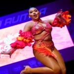 Foto de bailarina en el evento de Palo pa´rumba
