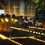 Representación gráfica Velatón en el parque de la vida