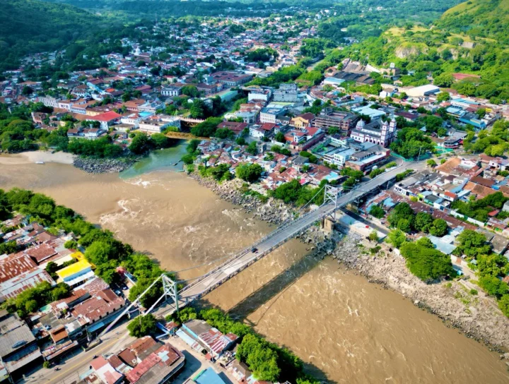 Foto representativa del río Magdalena en el municipio de Honda