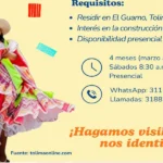 Banner para invitación al curso de carrozas en el Guamo