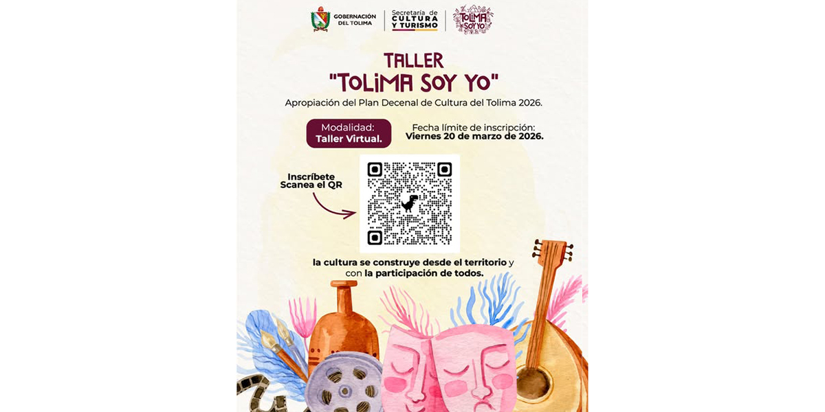 Imagen principal Taller "Tolima soy yo".