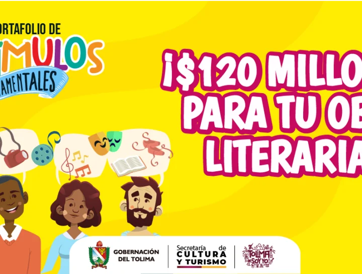 Imagen representativa de la convocatoria de estímulos departamentales para Literatura